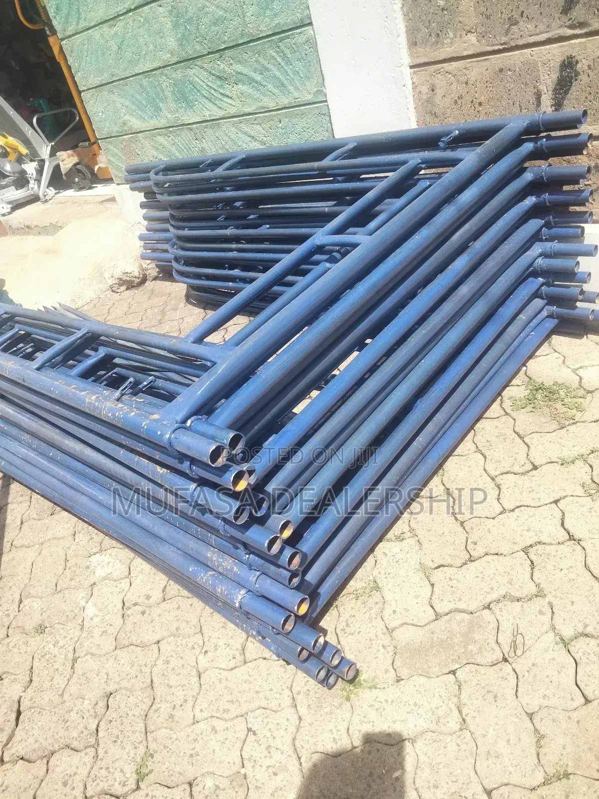 H-Frame Connected Scaffolding Ladders