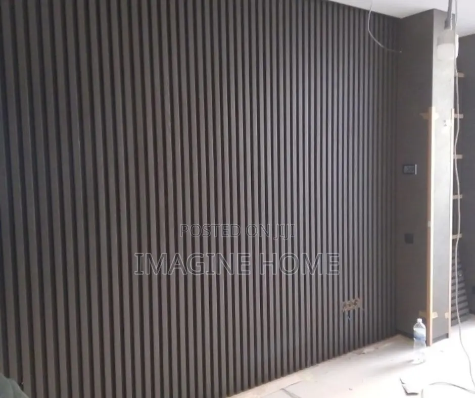 Black Fluted Wallpanels