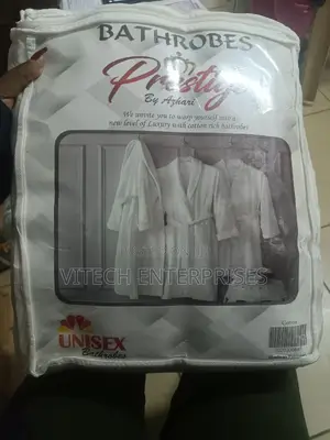 Bathrobe White for Adults