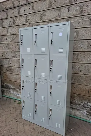 Executive Metallic Office 12 Drawers
