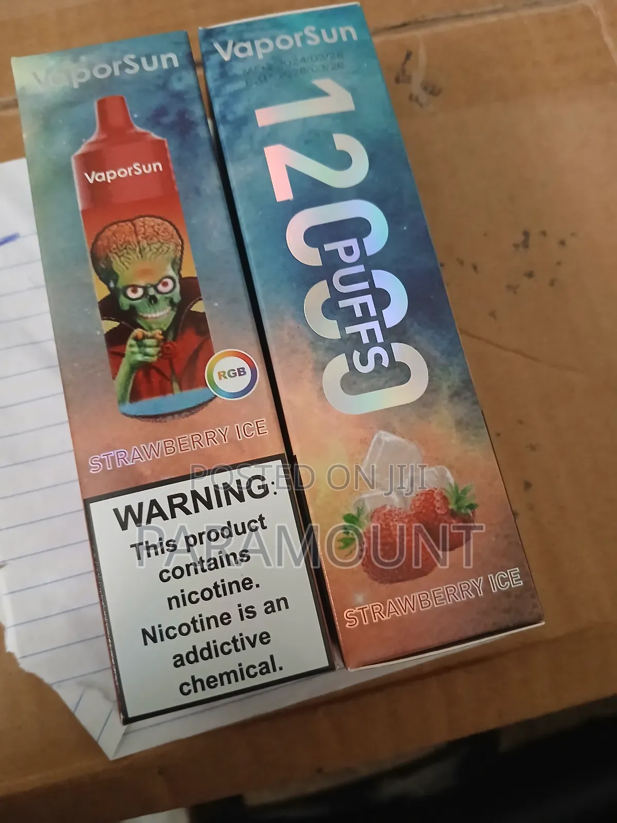 Vaporsun 12000puffs Rechargeable Vape