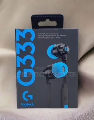 Logitech G333 Gaming Earphones Black