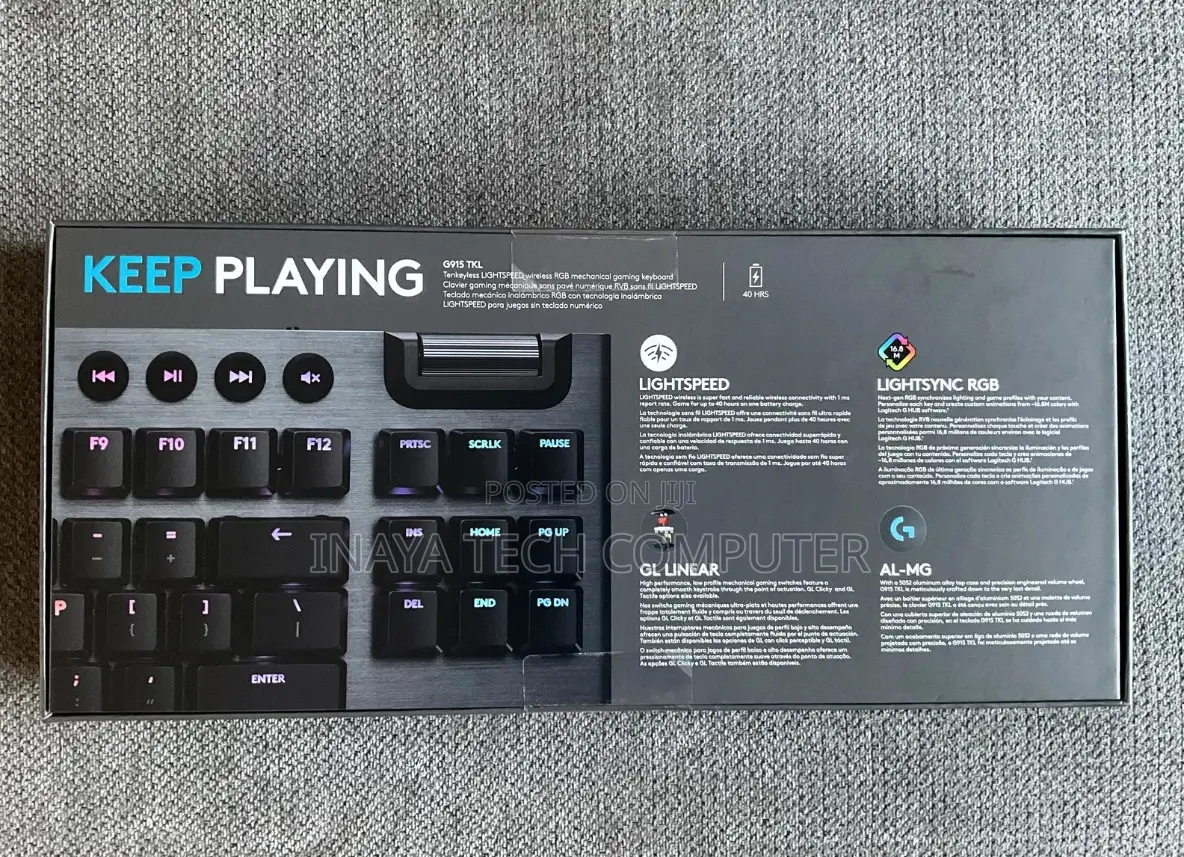 Logitech G915 TKL Gaming Keyboard