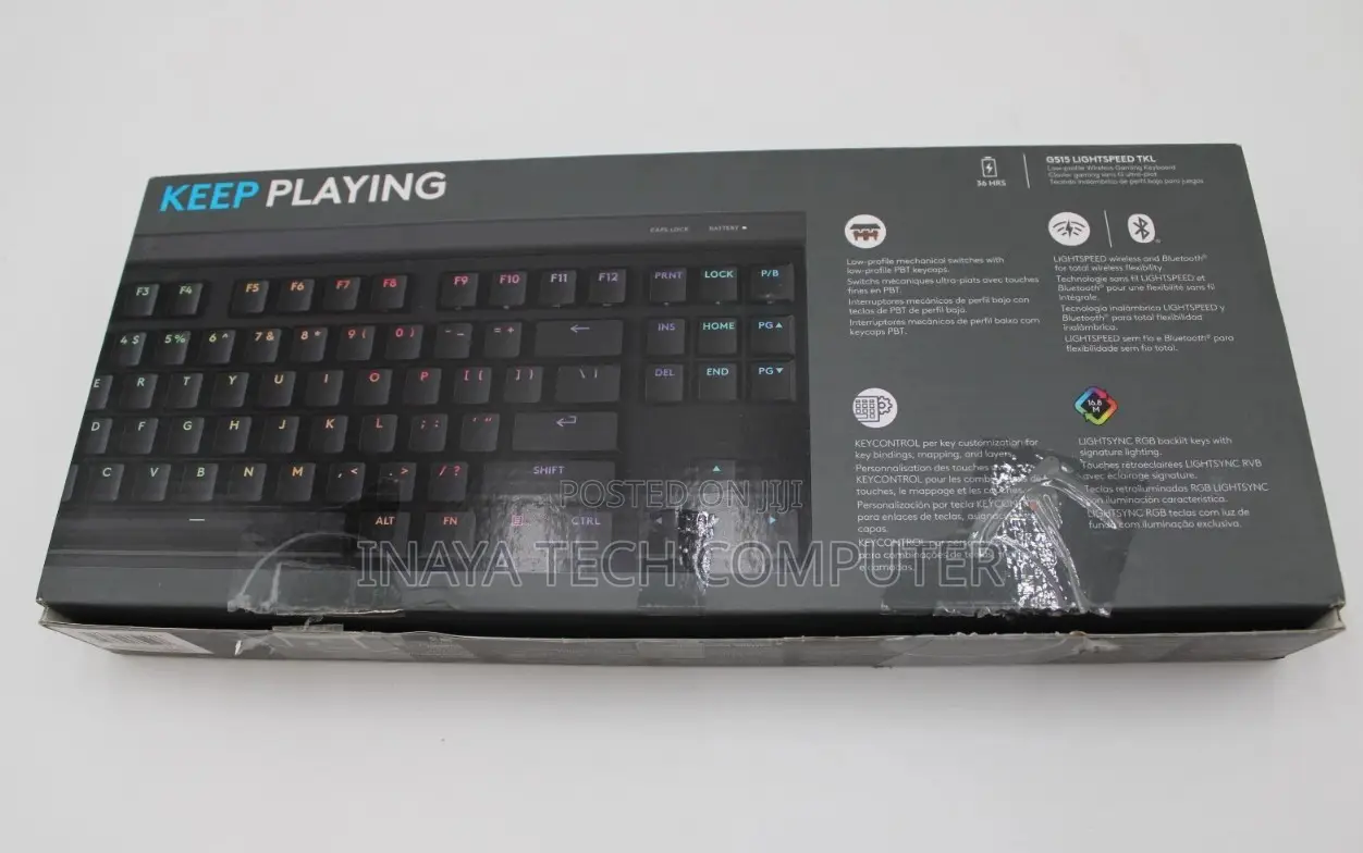 Logitech G515 Lightspeed TKL Wireless Gaming Keyboard