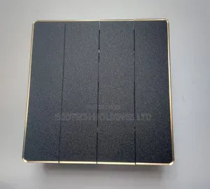 Executive Gold Lining 4 Gang 2 Way Switch