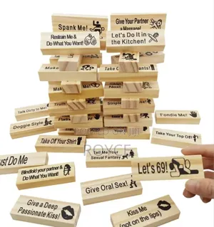 Couples Jenga Game