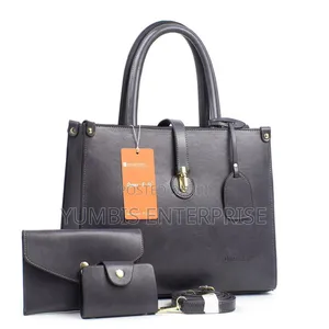 3 in 1 Queen Leather Handbags for Ladies/Women