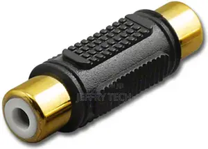 Rca Double Female in-Line Couple Adapter Connector - Rca-6