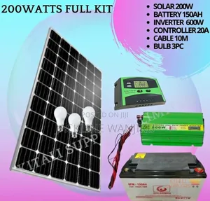 200w Full Kit Solar System/ Full Kits 200watts Solar Combo