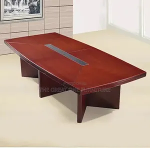 Elegant Wooden Conference Table Jhg6t
