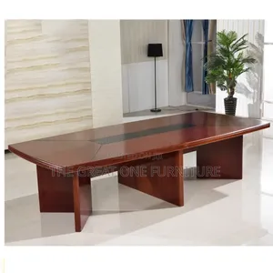 Generic Brown Executive Conference Table Qh8k