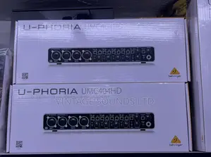 Behringer Umc404hd Usb Interface – 4 Input Studio Recording