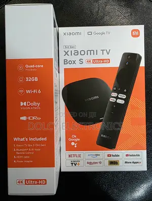 Xiaomi Tv Box S 3rd Gen Ultra Hd