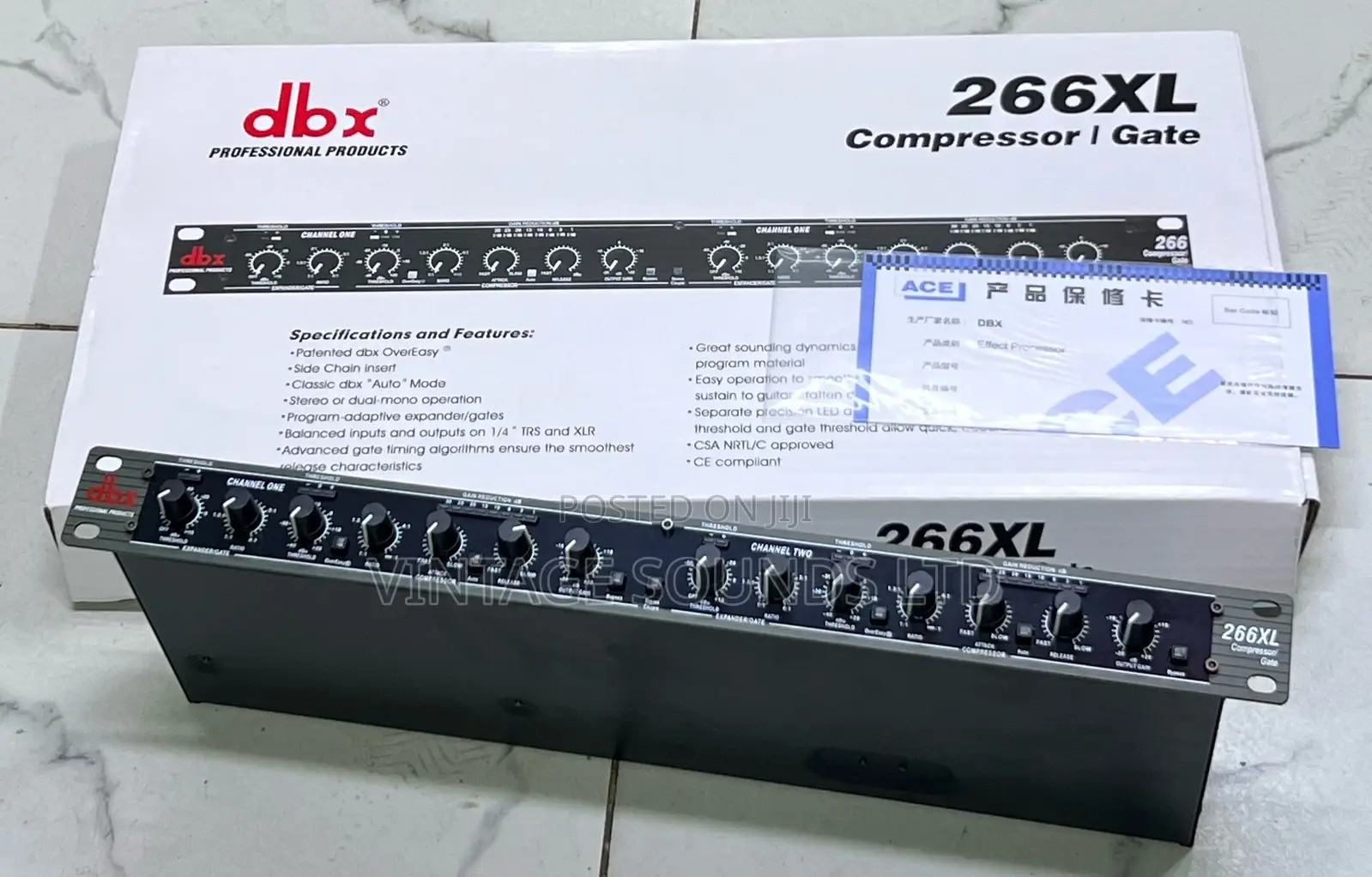 DBX Professional Compressor/ Gate