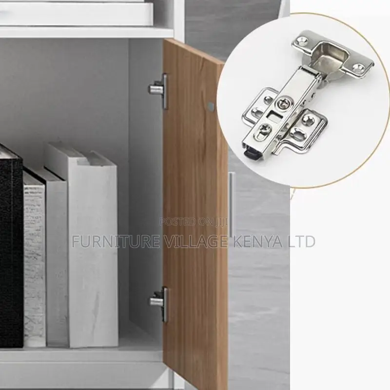 Office Cabinet:2-Door Storage Credenza With Pull Handles