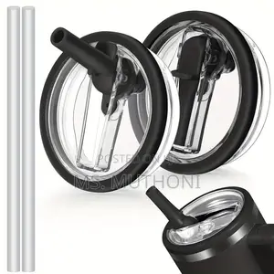 Black Stanley Tumbler Replacement Spill Proof Flip Cover*