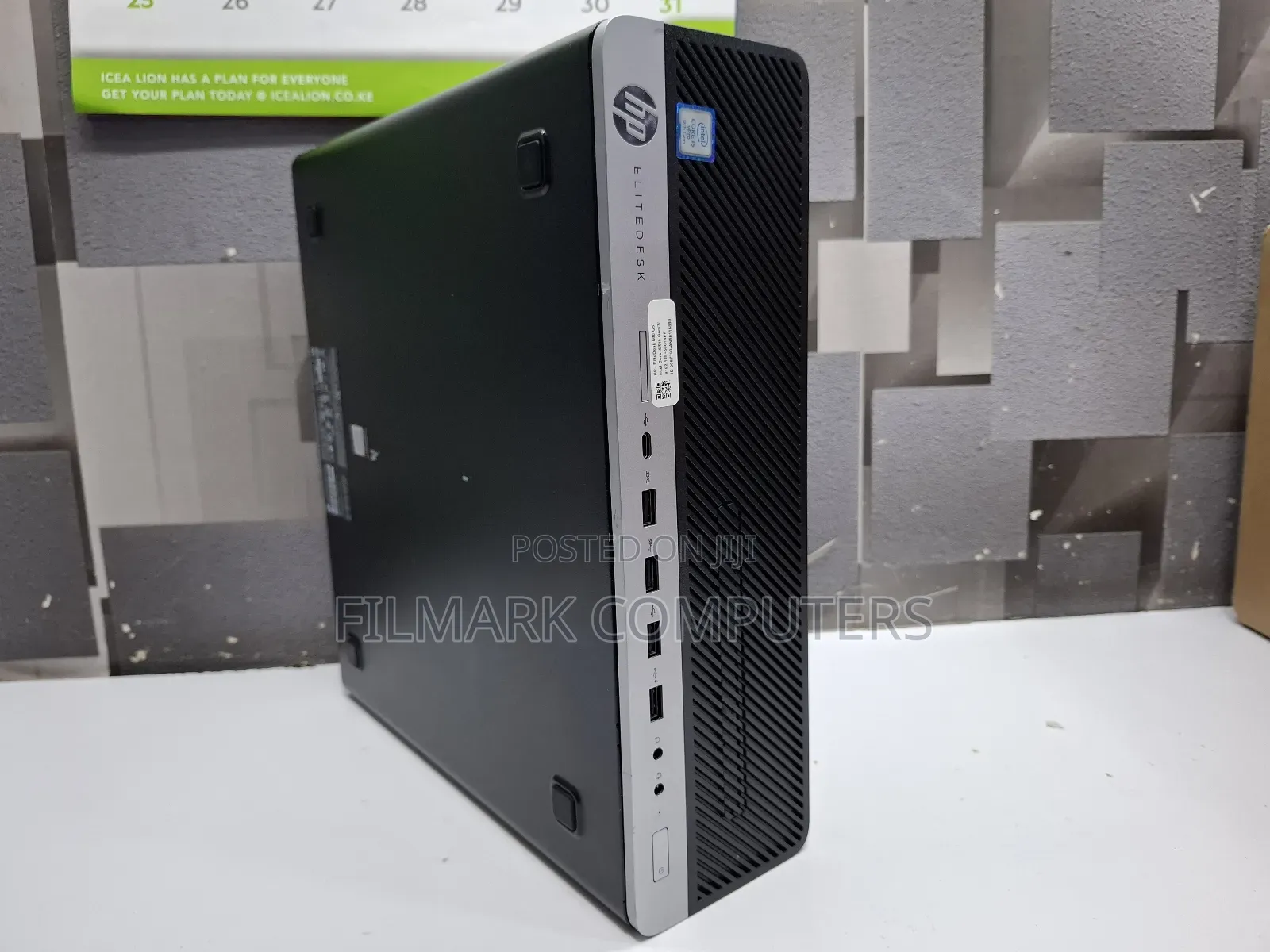 Desktop Computer HP EliteDesk 800 8GB Intel Core i5 HDD+SSD 500GB