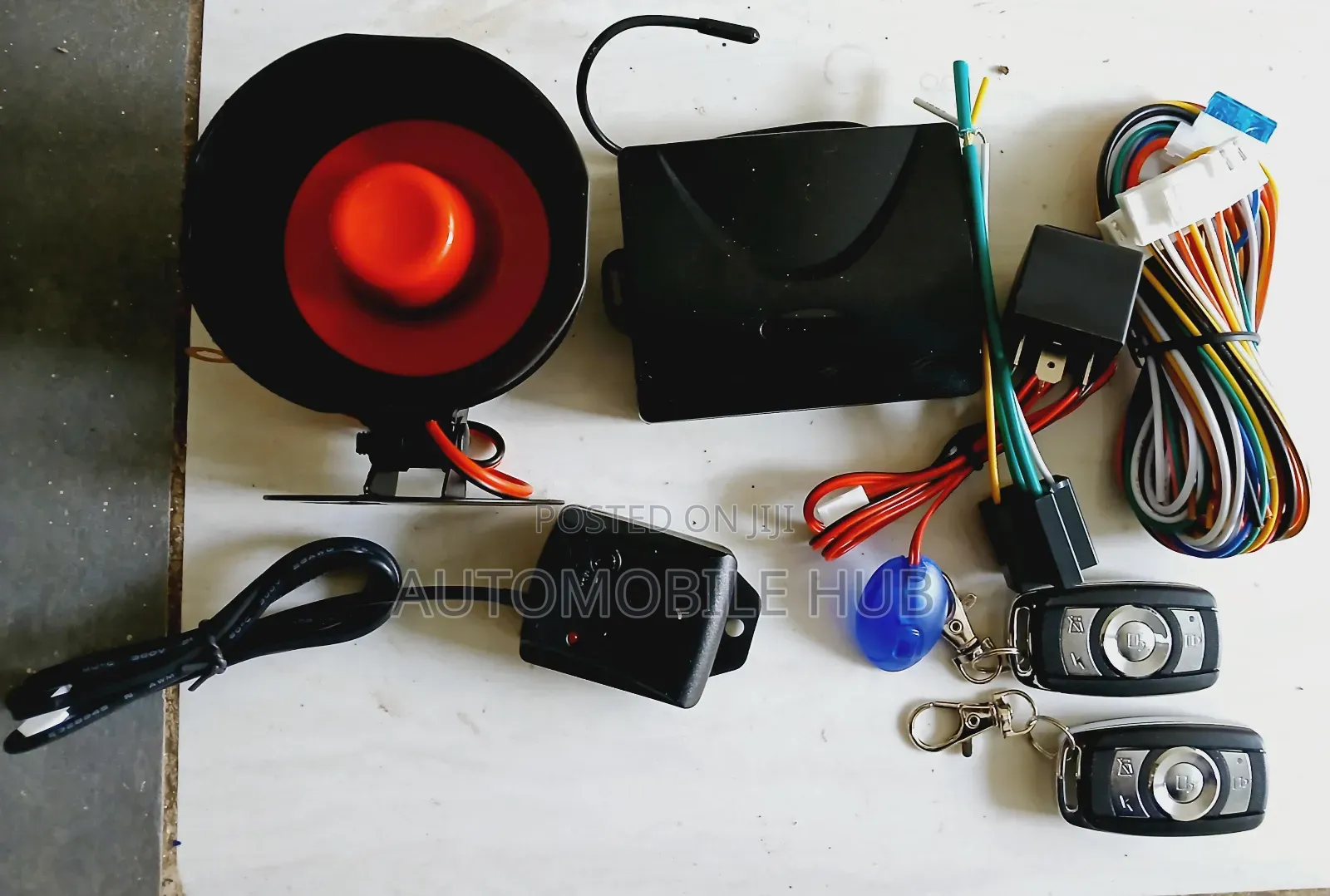 Car Alarm System - Black