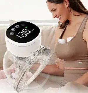 2/1pcs Electric Breast Pumps Portable Hands Free Wearable* 
