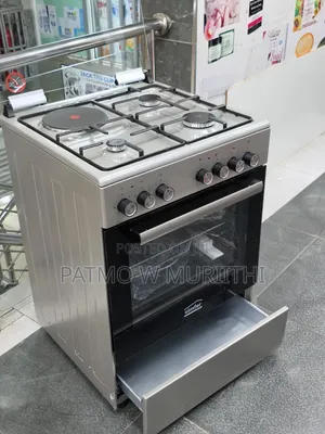 Simfer Standing Cooker Oven 3+1 Jet Valve +Gas Sensor Silver