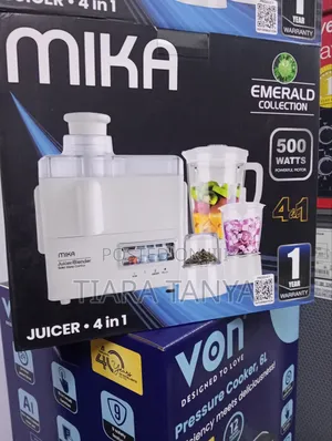 Mika 4 in 1 Juicer ,500 Watts