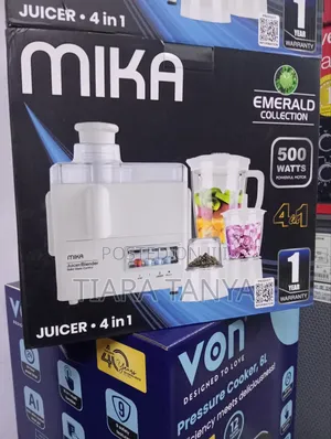 Mika 4 in 1 Juicer ,500 Watts
