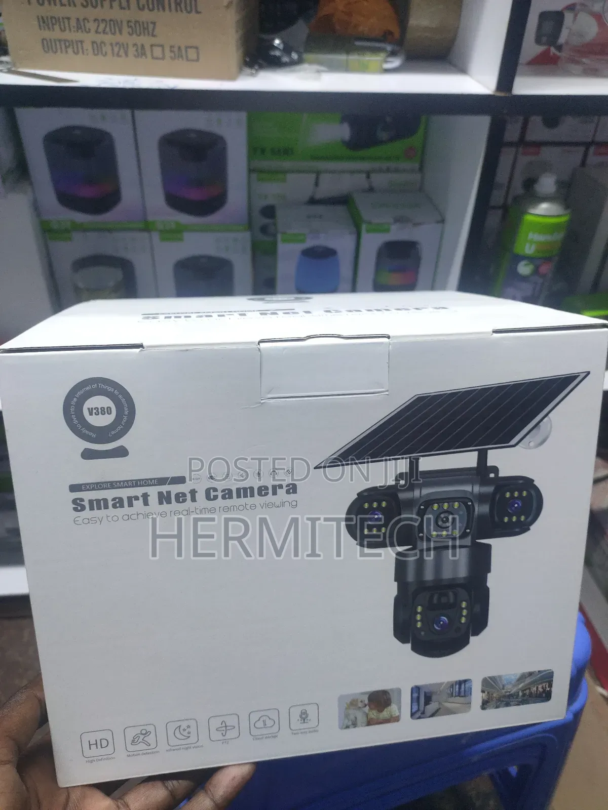 V380 3 Lense Smart Net Camera 3 Screens