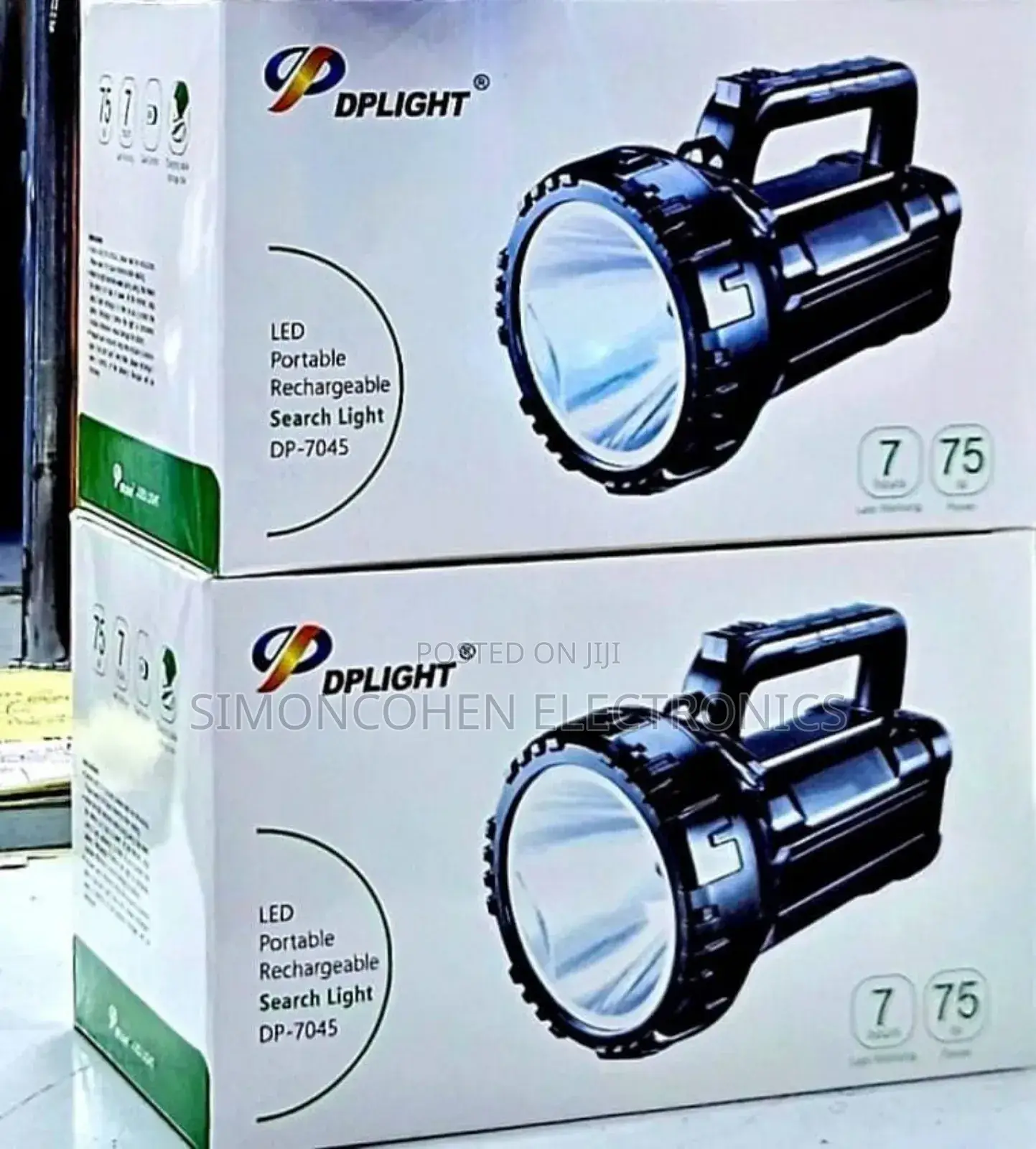 Led Portable Rechargeable Dp Torch