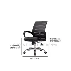 Office Chair:Strong Breathable Mesh With Adjustable Back