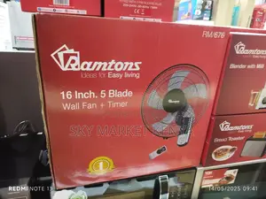 Ramtons Wall Fan + Timer Rm/676