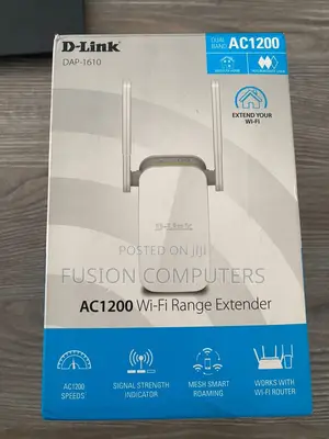 D-Link Ac1200 Dual Band Wi-Fi 5 Range Extender - Dap-1610