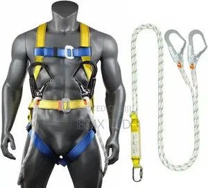 Multicolor Safety Belt Harness Full Body
