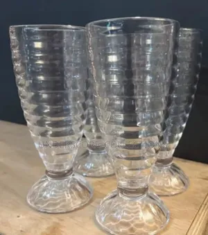New Design "Screw" Milkshake Glass