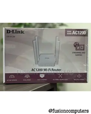 D-Link Ac1200 Dual Band Wi-Fi 5 Router - Dir-812m