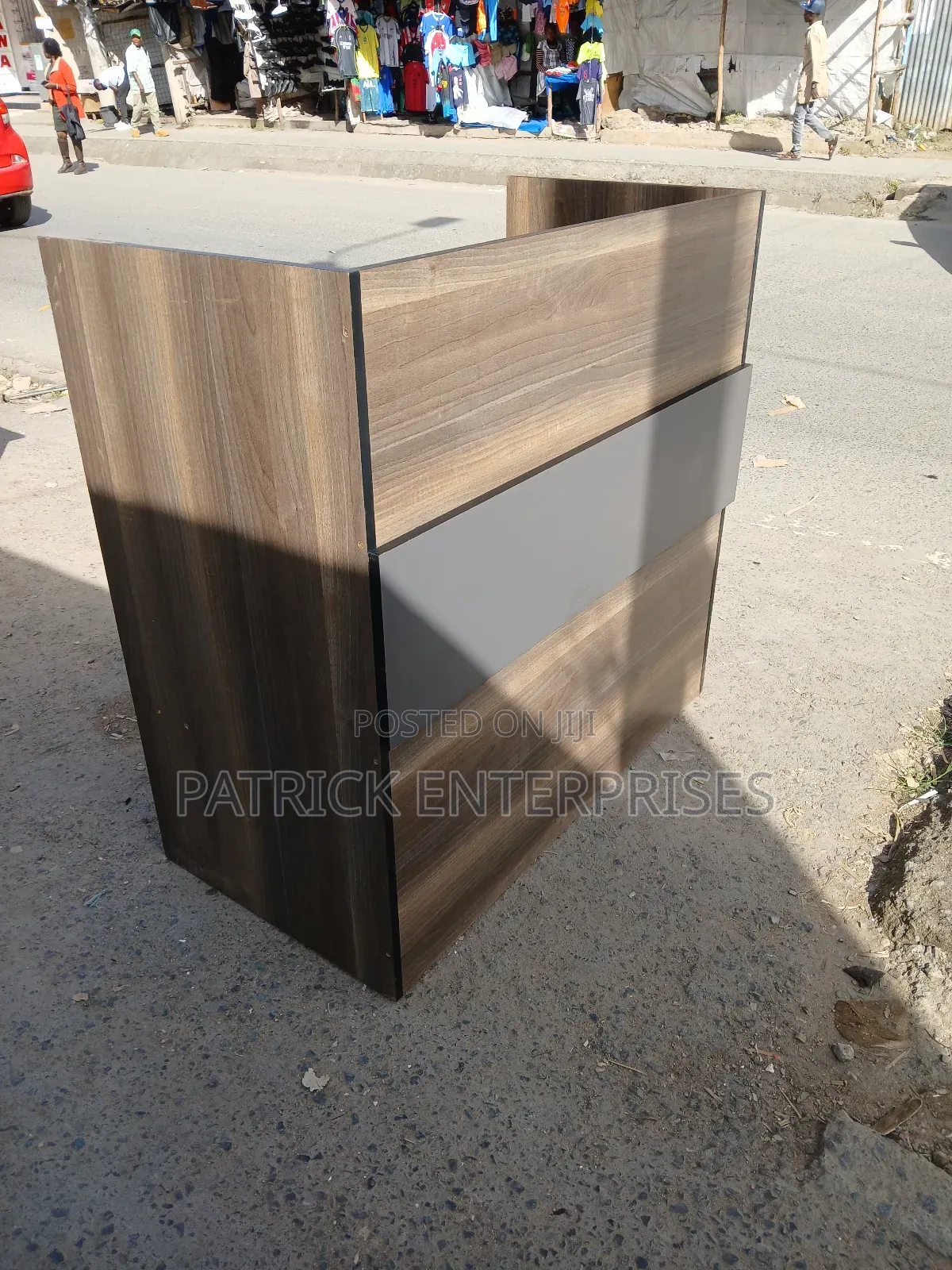 Modern Office Reception Desk