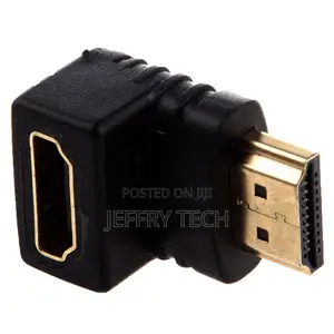 Hdmi Male to Female L Shape Connector