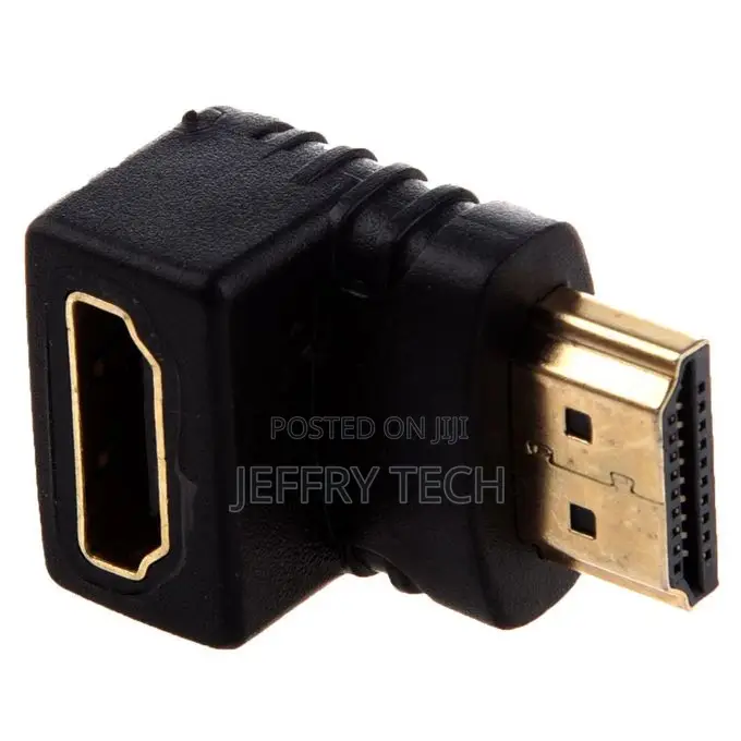 Hdmi Male to Female L Shape Connector