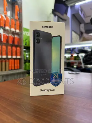 New Samsung Galaxy A06 128 GB Black