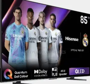 Television Hisense 85" Qled, Modern Design