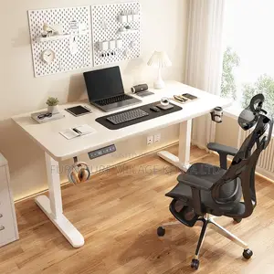 Office Desk:Power-Adjustable Height Modern Desk-120cm