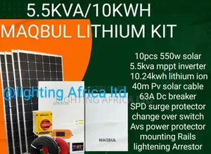 Perfect Home 5.5kva/10.28kwh Maqbul Off-Grid System +Free Installation
