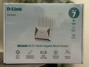 D-Link Be3600 Wi-Fi 7 Dual-Band Mesh Router - Dir-Be364k