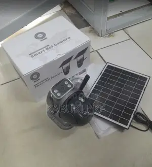 V380 Wifi Solar Powered Dual Lens Camera
