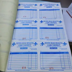 Self Carbonated Receipt Books