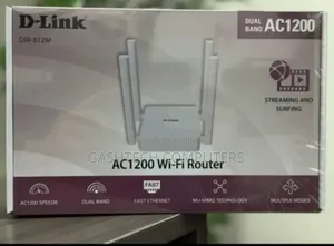D-Link Ac1200 Dual Band Wi-Fi 5 Router - Dir-812m