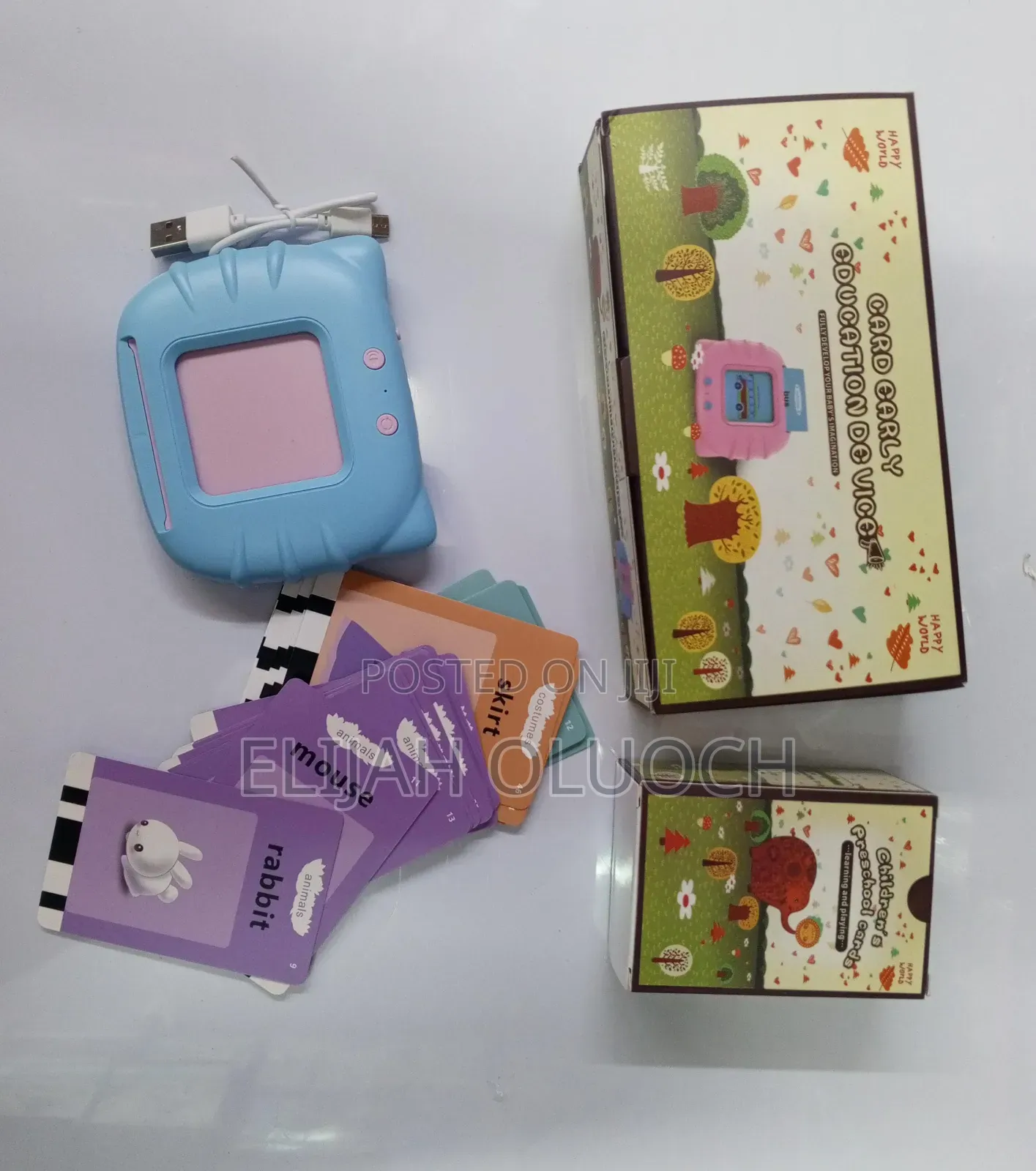 Rechargeable Talking Flashing Card Reader