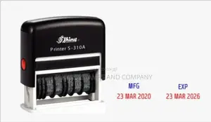 Manufacture, Expiry Self Inking Rubber Stamp