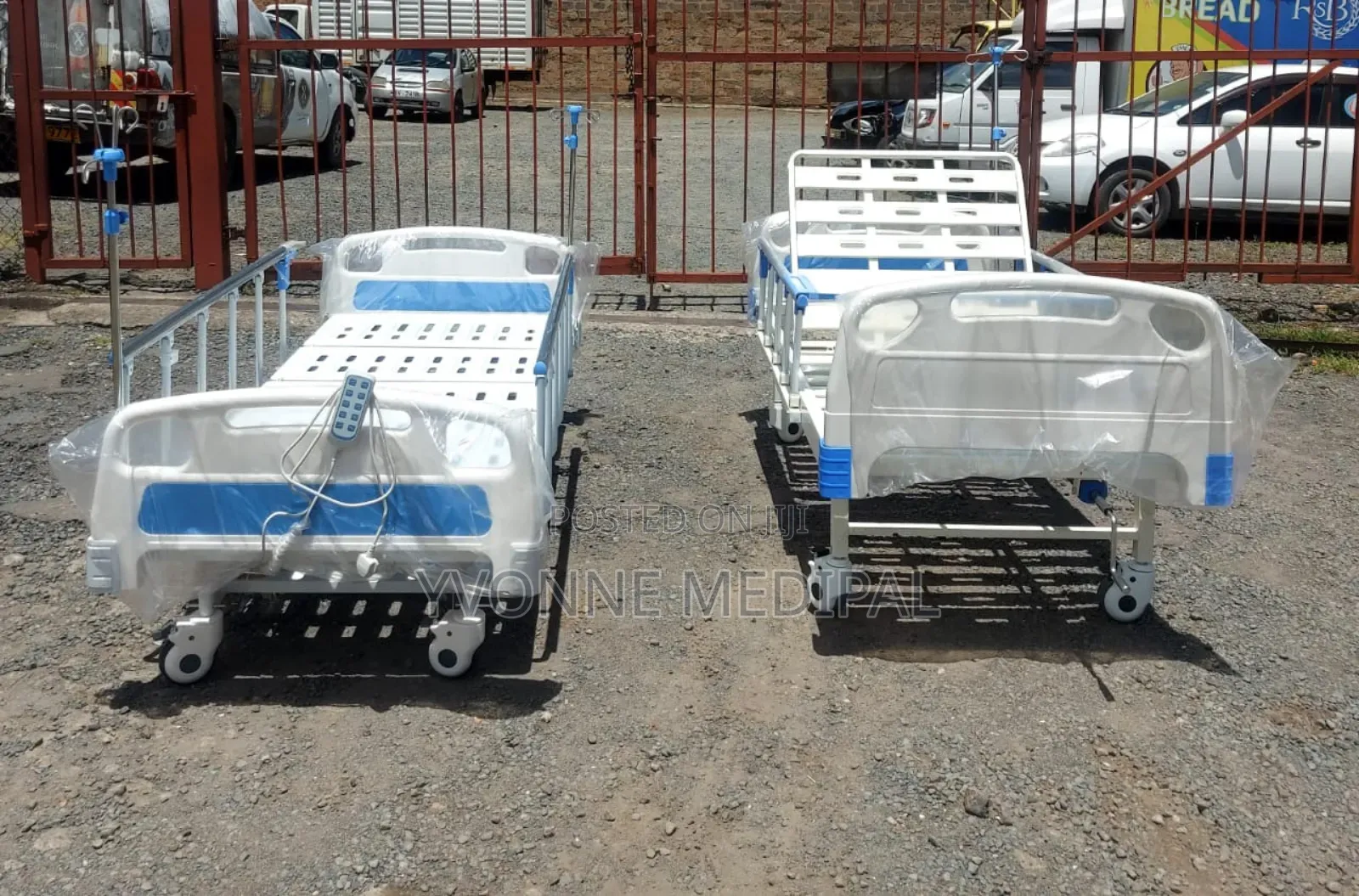 3 Crank Electric Bed With Mattress