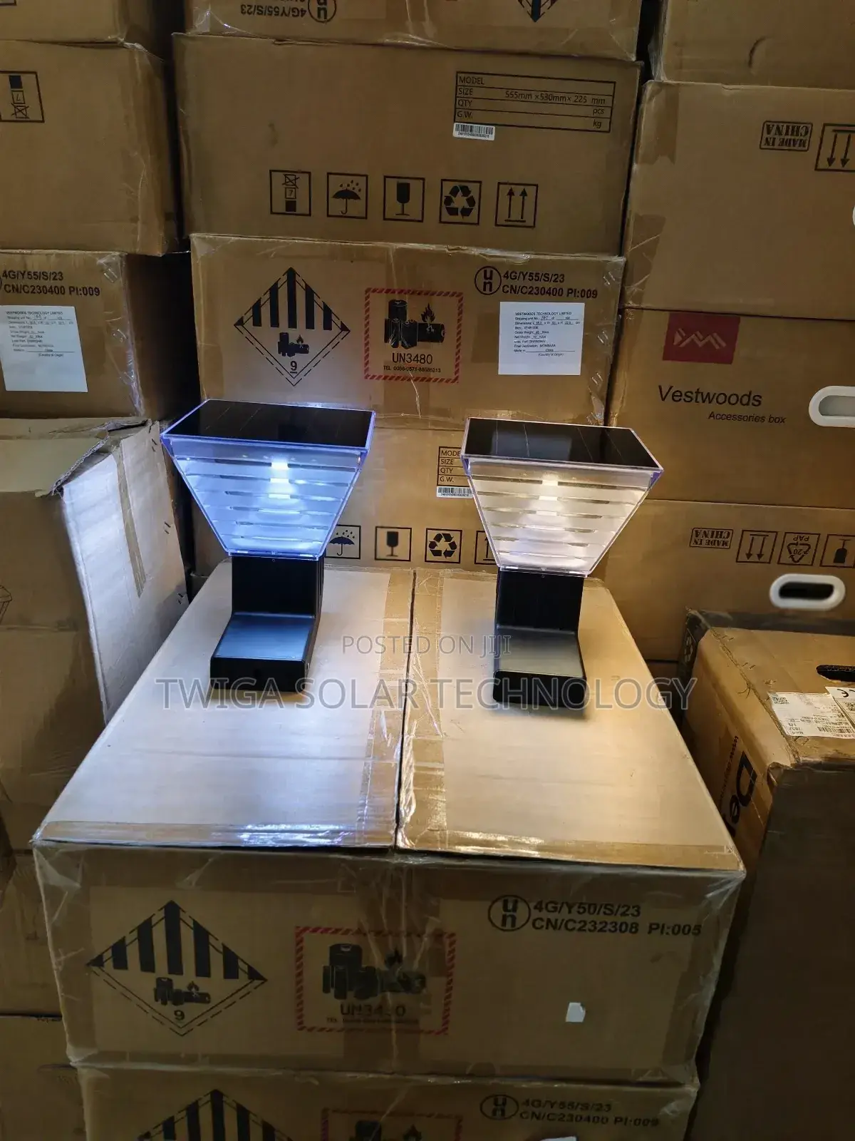 Square Solar Wall Lights