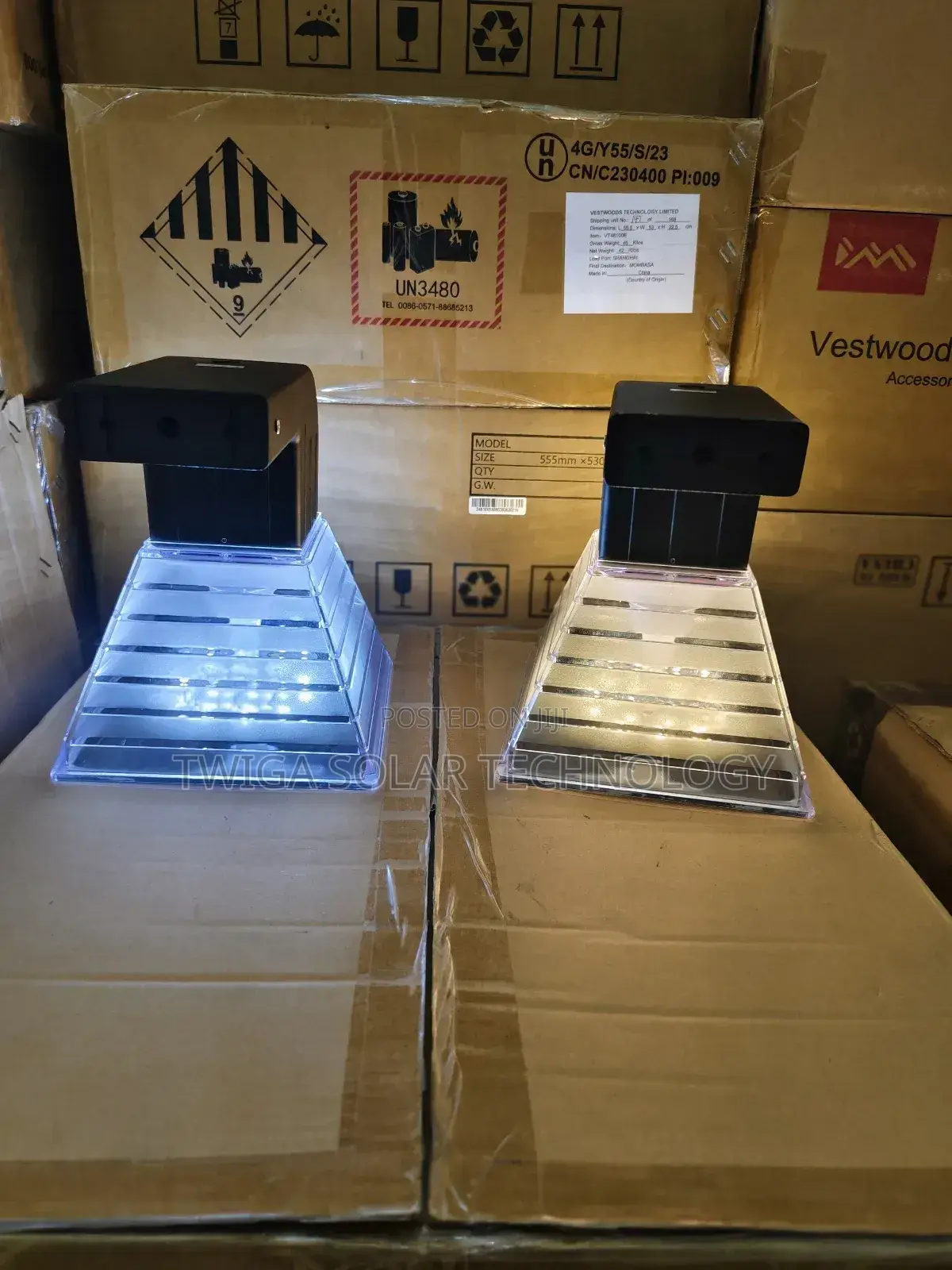 Square Solar Wall Lights
